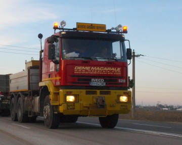 Un transport agabaritic va tranzita Constanţa